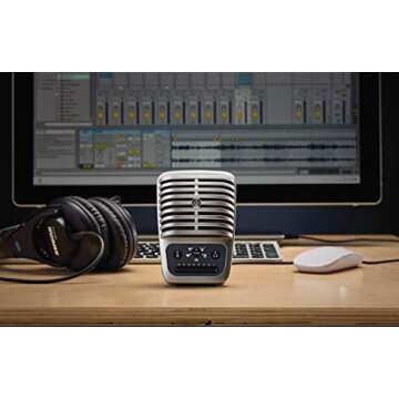 Shure MV51 Microphone - USB, Lightning, 5 DSP Modes