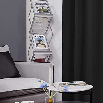 Deconovo Blackout Grommet Curtains - Oeko-TEX Certified Thermal Insulated, Noise-Reducing, Drapes, S...