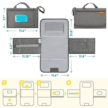 Kopi Baby Portable Diaper Changing Pad Ideal for Parents