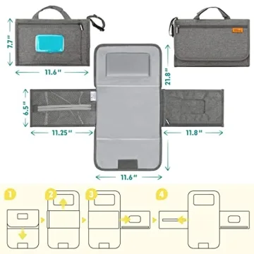 Kopi Baby Portable Diaper Changing Pad Ideal for Parents