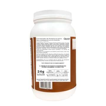 Quest Nutrition Peanut Butter Protein Powder, 23g Protein, 1g Sugar, Low Carb, Gluten Free, 3 Pound, 43 Servings