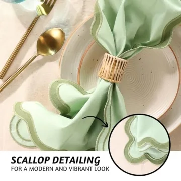 Stylish and Eco-Friendly Cotton Napkin Set for Every Occasion
