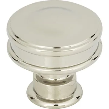 Stylish Polished Nickel Cabinet Knob for Modern Homes