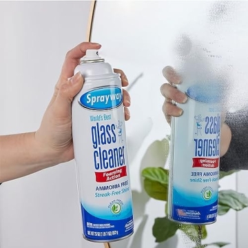 Sprayway Glass Cleaner Foam Bundle for Streak-Free Shine