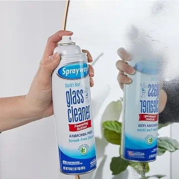 Sprayway Glass Cleaner Foam Bundle for Streak-Free Shine