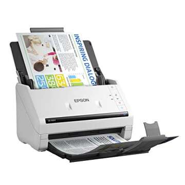 Epson DS-530 II Color Duplex Document Scanner for PC and Mac with Sheet-fed, Auto Document Feeder (A...