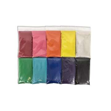 CuteyCo Crafty Sand for Kids - 10 Colors: 3 lbs of Vibrant Craft Sand & Play Sand