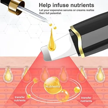 Qukot Ultrasonic Skin Scrubber & Blue-Light Blackhead Remover