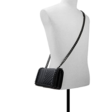 ALDO Women's Greenwald Black Crossbody Bag Stylish Spacious