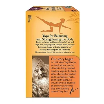 Yogi Tea Honey Chai Turmeric Vitality 16 ct Organic Bliss