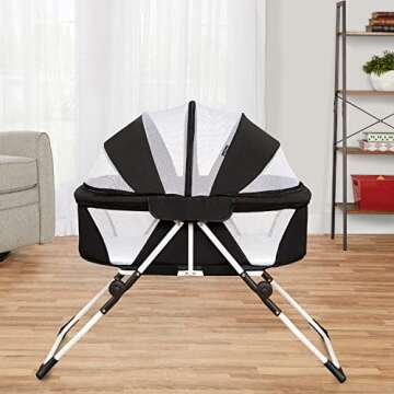 Lightweight Portable Dream On Me Karley Plus Bassinet