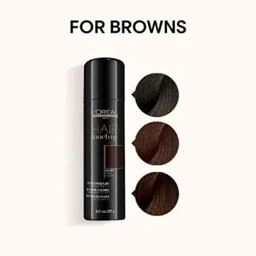 L'Oreal Professionnel Hair Root Touch Up | Root Concealer Spray | Blends and Covers Grey Hair | Temp...