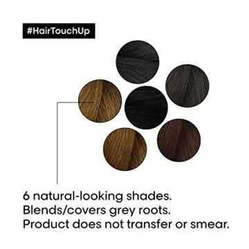 L'Oreal Professionnel Hair Root Touch Up | Root Concealer Spray | Blends and Covers Grey Hair | Temporary Hair Color for Brown Hair | 2 Oz.