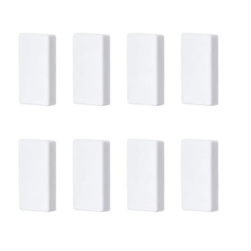 JAZBREY Heavy Duty Shower Curtain Weights, 8 Pack Rubber Covered Waterproof Magnets, Strong Magnetic...