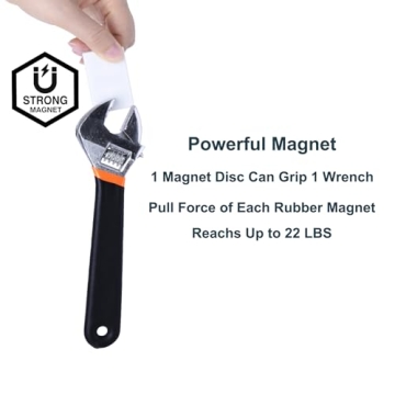 JAZBREY Shower Curtain Weights - 8 Pack Magnetic Design