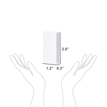 JAZBREY Shower Curtain Weights - 8 Pack Magnetic Design