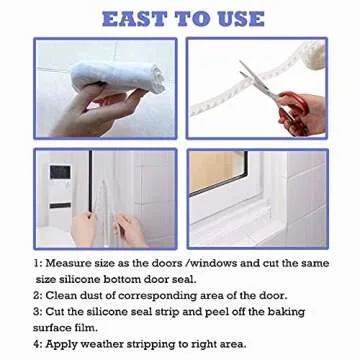 Weather Stripping Door Seal Strip for Energy Savings and Comfort