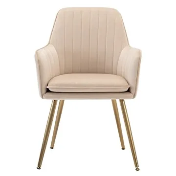Gold Thumb Velvet Dining Chair Set of 2 with Legs