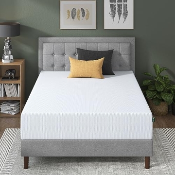 Zinus 12 Inch Cooling Gel Mattress - Comfort & Quality