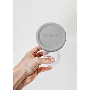 Haakaa Gen 2 Silicone Breast Pump with Suction Base and Leak-Proof Silicone Cap, 4 oz/100 ml, BPA PVC and Phthalate Free