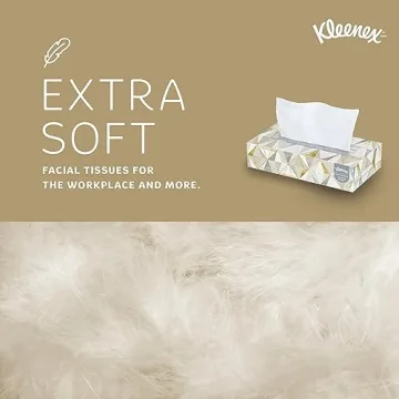 Kleenex® Professional Facial Tissue, Bulk (03076), 2-Ply, White, Flat Facial Tissue Boxes for Business, Convenience Case (125 Tissues/Box, 12 Boxes/Case, 1,500 Tissues/Case)