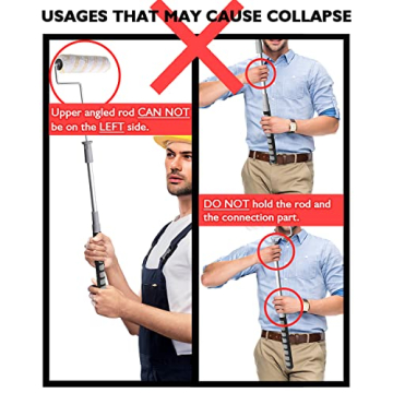 PinStone 6pcs Paint Roller Kit for Easy DIY Painting