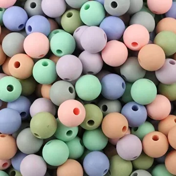 Vibrant 250PC Silicone Beads Jewelry Making Kit