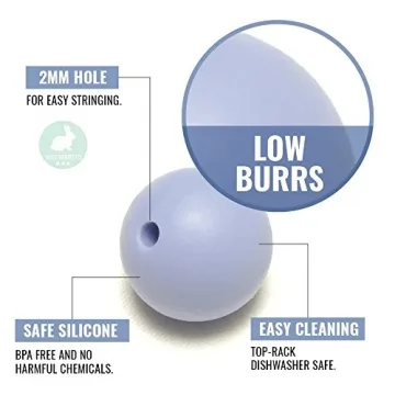 Vibrant 250PC Silicone Beads Jewelry Making Kit