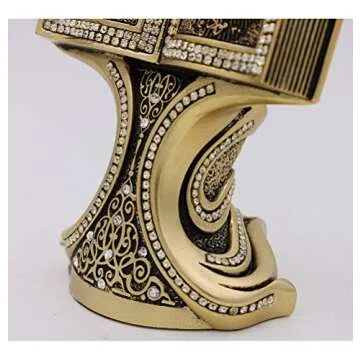 Quran Open Book Showpiece Allah Muhammad Home Decor Gift