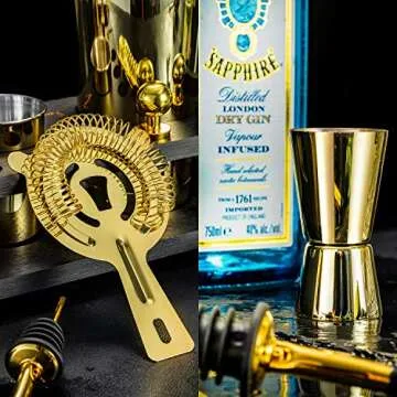 Soing 24-Piece Cocktail Shaker Set for Home Bartending