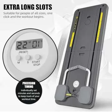 Pafal Pilates Board, Multifunctional Abdominal Board, Ab Core Trainer, Ab Trainer Machine, Ab Board, Exercise Board, Abs Workout Equipment, Core Workout Equipment (Black)