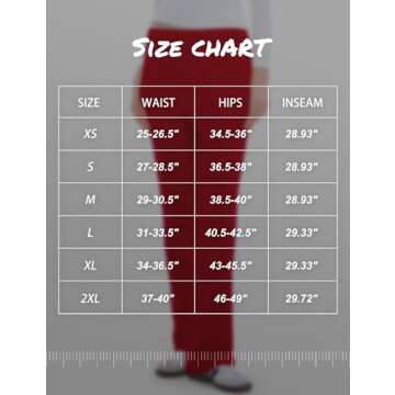 PUMIEY Sweatpants Women Cotton Wide Leg High Waisted Sweat Pants Lounge Oppen Bottom Pants, Ruby Sma...