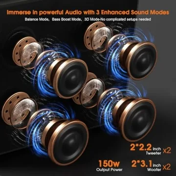 Karaoke Machine with Wireless Mics & Powerful Speaker