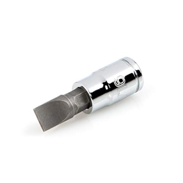 TEKTON 1/4 Inch Drive x 5/16 Inch Slotted Bit Socket for Reliable Performance