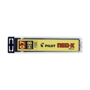 Pilot Neo-X 0.7mm HB Mechanical Pencil Lead Refills - 100 Pack for Smooth Writing