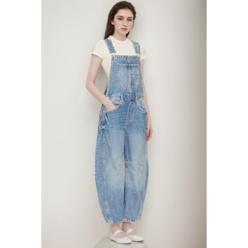Stylish Ladyful Women's Denim Overall for Casual Elegance