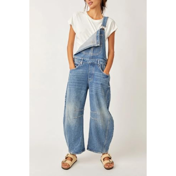 Stylish Ladyful Women's Denim Overall for Casual Elegance