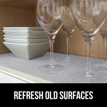 Strong Grip Non-Adhesive Drawer and Shelf Liner