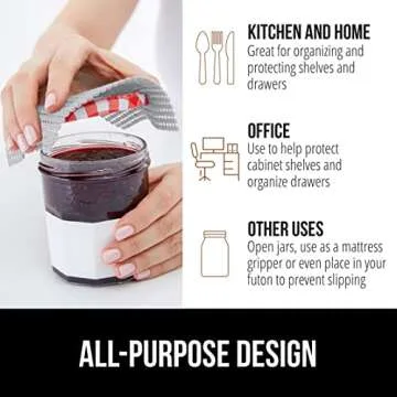 Strong Grip Non-Adhesive Drawer and Shelf Liner