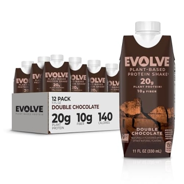 Evolve Plant Based Protein Shake, 20g Vegan Protein, Dairy Free