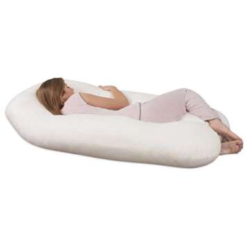 Leachco Back 'N Belly Body Pillow for Expectant Mothers