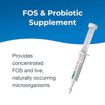 Pet-Ag Zoologic Bene-Bac Plus Mammal Gel - 30 gm Syringe - FOS & Probiotics for Dogs, Cats, Exotic a...