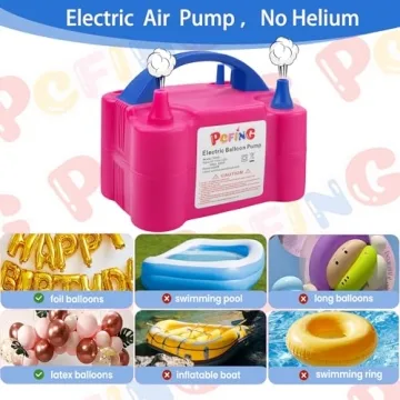 Efficient PCFING Electric Balloon Inflator for Celebrations