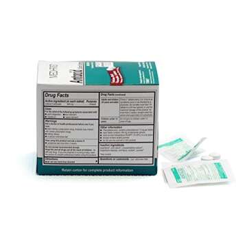 Medi-First 80233 Chewable Mint Antacid Tablets, 100 Count