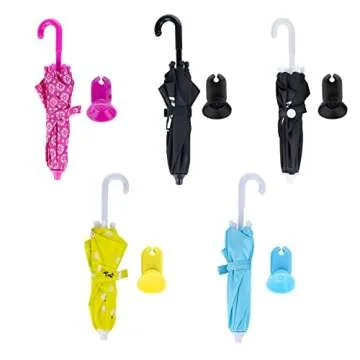 Creative AMEBAE Phone Umbrella with Suction Cup Holder - Pink