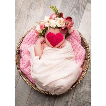 Vivivalue Flower Crown - Boho Flower Headband for Weddings