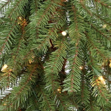 Puleo 6' Pre-Lit Alpine Christmas Tree with 200 Lights