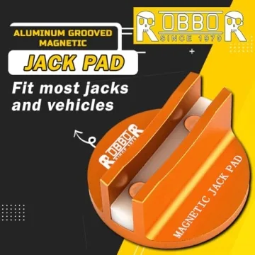 Premium Aircraft Aluminum Magnetic Jack Pad for Cars
