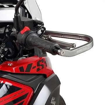 Zeta DRC Adventure Handguards Titanium for Motorcycles