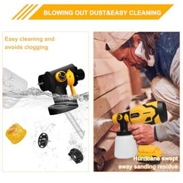 Cordless Paint Sprayer - Versatile & Compatible with DEWALT